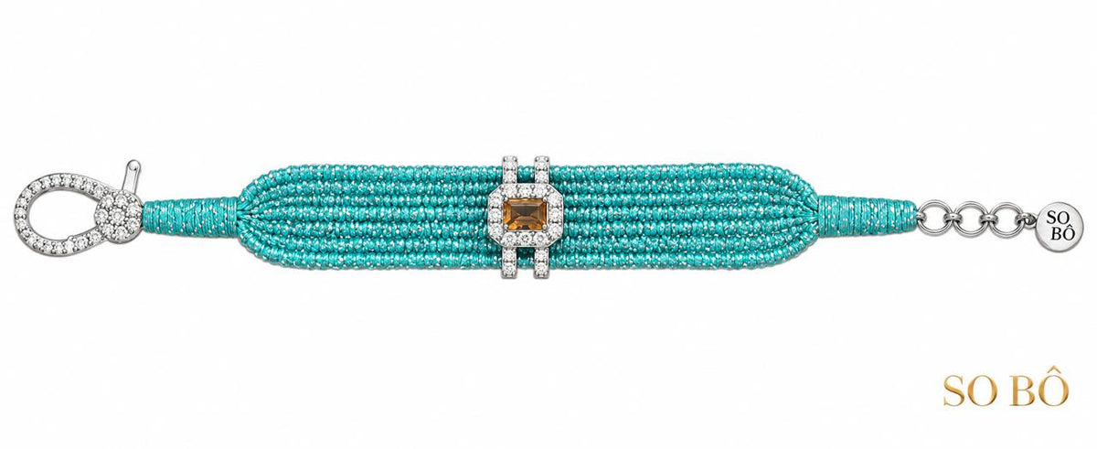 Karolina Citrine Turquoise